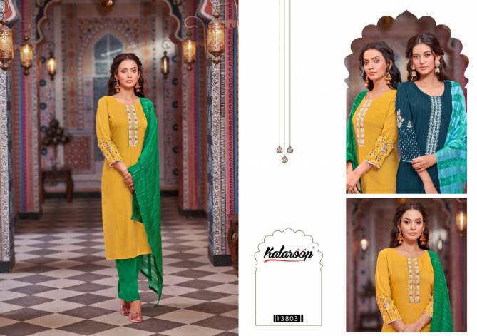 Kalindi By Kalaroop Designer Readymade Suits Catalog
